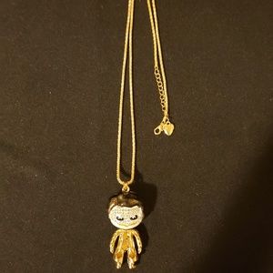 Betsey Johnson Jewelry - Betsey Johnson Mini Joker Figure Necklace Betsey Johnson Jewelry - Betsey Johnson Mini Joker Figure Necklace